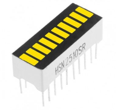 LED Bar Graph Display Yellow 10 Segment Ultra Bright kyx-b10y