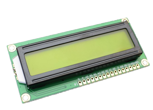 16x2 Yellow Backlight LCD Display
