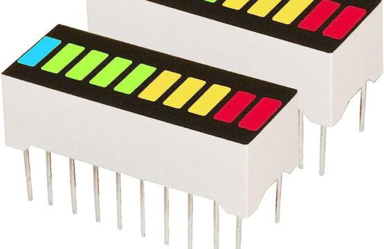 LED Bar Graph Display 4 Colour 10 Segment Blue Green Yellow Red