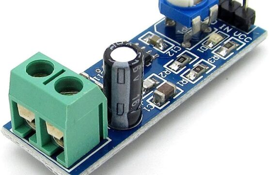 LM386 Mini Audio Amplifier Module DC 5V-12V
