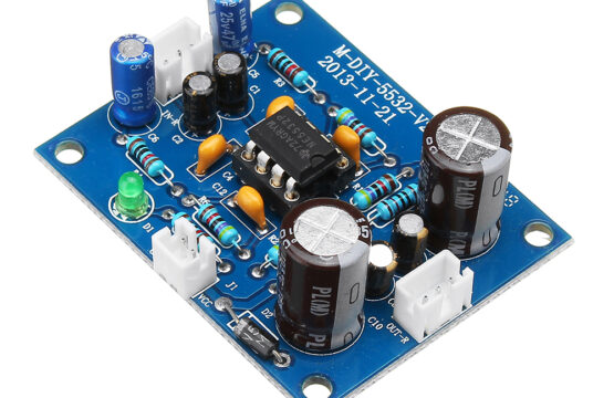 NE5532 Preamplifier Module 12-35VDC 600mA Pre-Amp