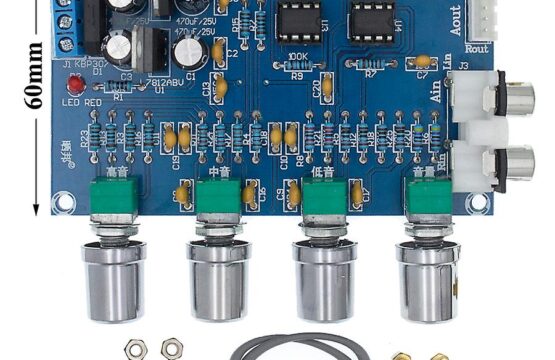 NE5532 Stereo Preamplifier 4-Ch Pre-Amp