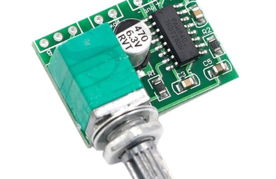 PAM8403 3W Stereo Audio Amplifier Board with Volume Controller 5VDC