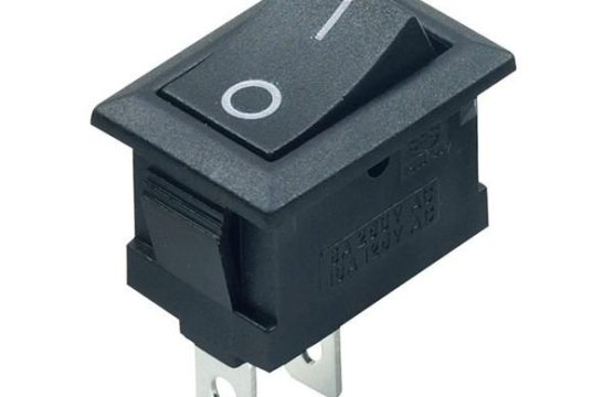 KCD1-B1 2pin On-Off Rocker switch with Black