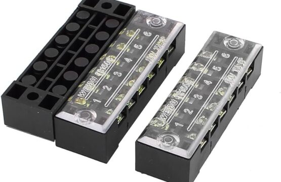 TB-1506 Panel mounted fixed barrier terminal block (15A/6P)