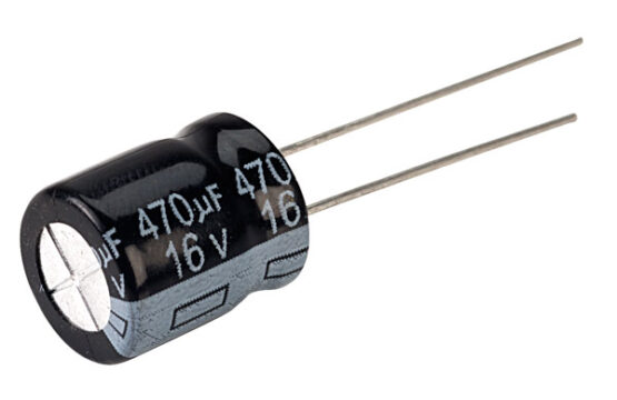 470uF 16V Electrolytic Capacitor