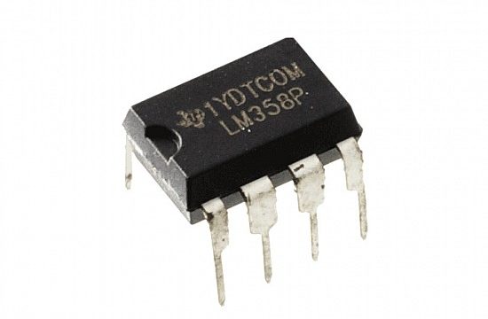 LM358P Operational Amplifier - 8Pin