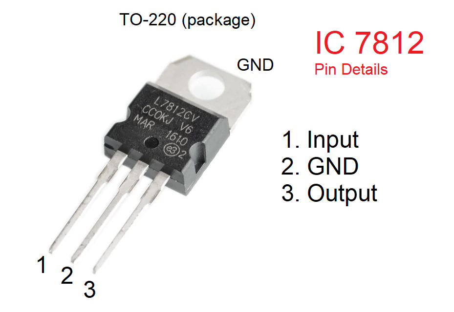 LM7812 Voltage Regulator IC - Image 2